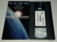 The Invader VHS With Slipcover, Action / Sci-Fi / Thriller, RARE OOP HTF