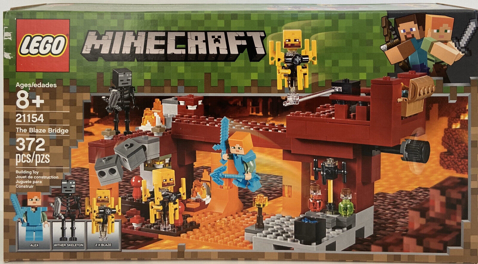 LEGO Minecraft The Blaze Set (372 Pieces) 673419304481 | eBay