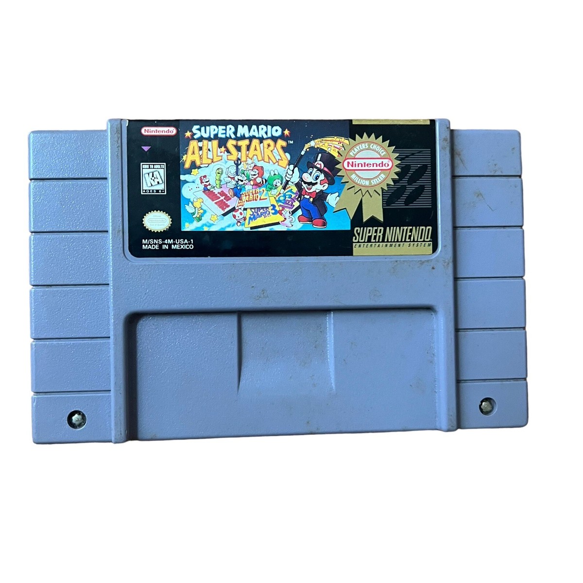 スーパーファミコン - SFC★SUPER MARIO ALL STARS SNES 海外版 Amazon | SUPER MARIO ALL STARS SNES 海外版(国内本体動作不可