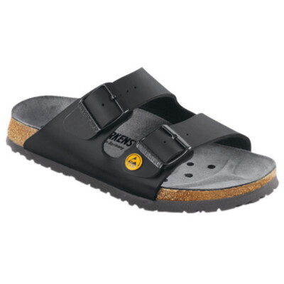 Birkenstock ESD-Sandale Arizona, Größe 41, schwarz, normal 089420-41