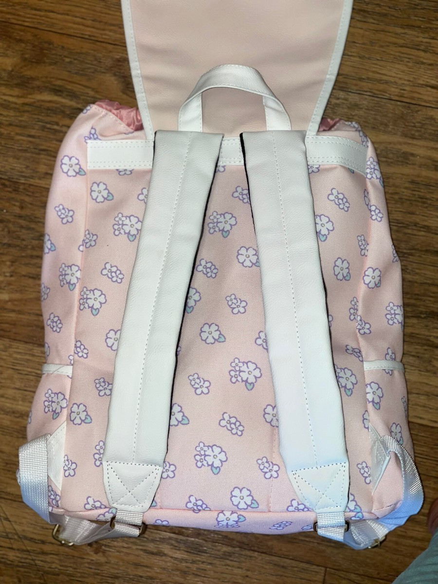 Loungefly My Melody Pastel Floral Slouch Backpack School Bag  display picture 3