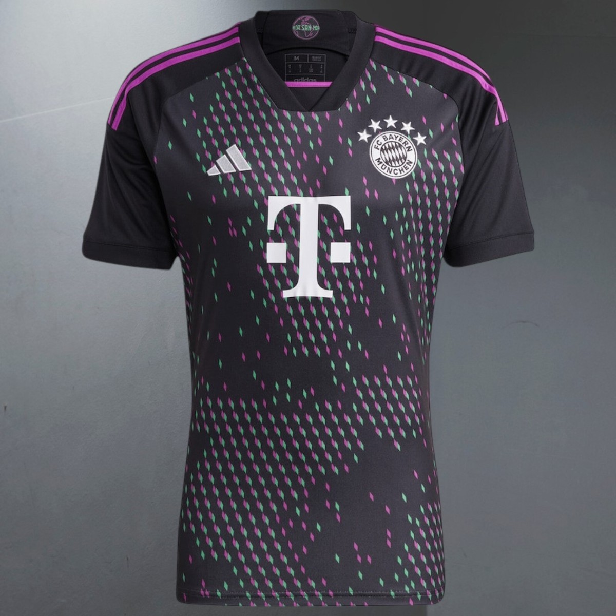 BAYER MUNICH FC AWAY 23/24 - Football Soccer - Black