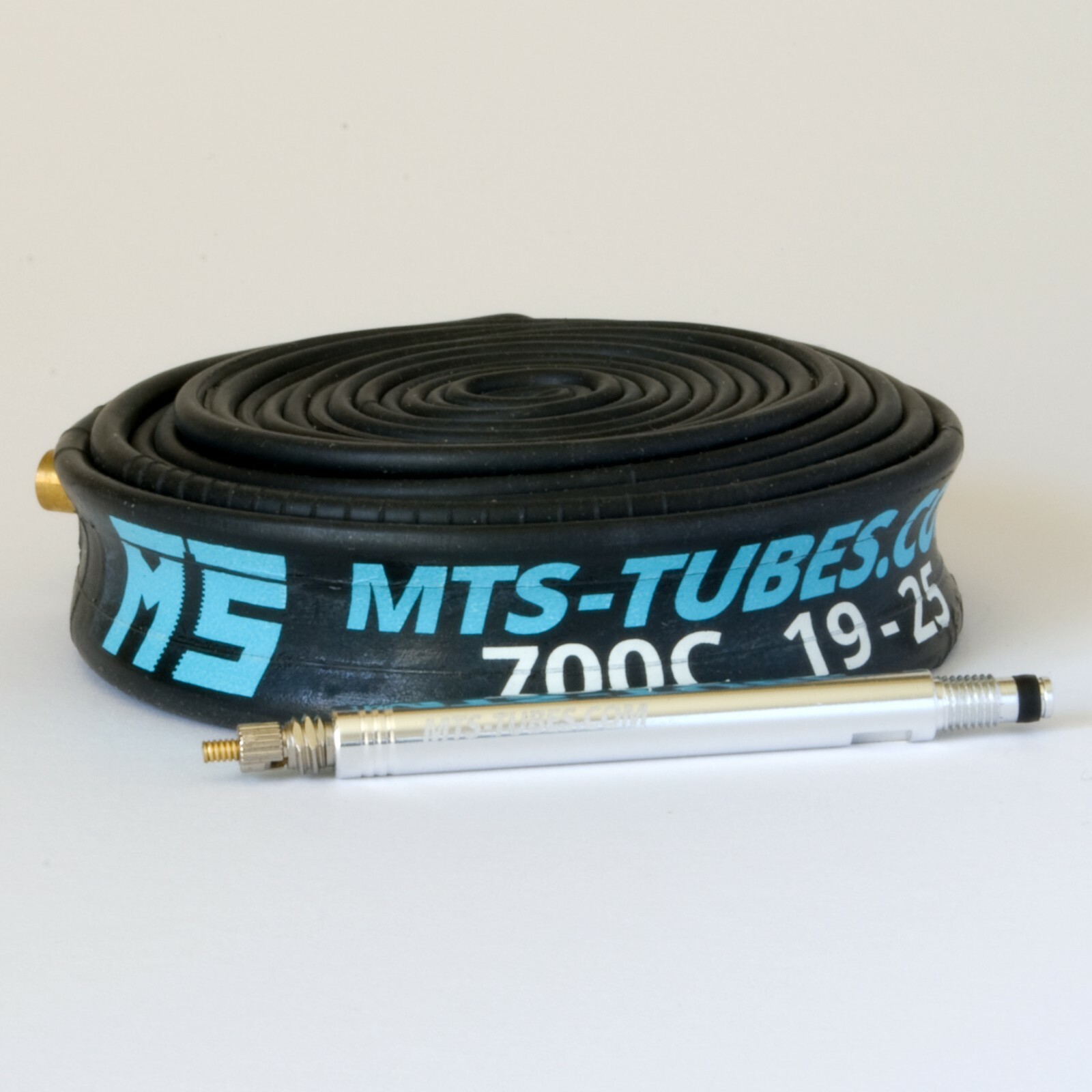 4 Pack 700c x 1925 40mm / 60mm / 80mm Stem Presta Valve Bicycle