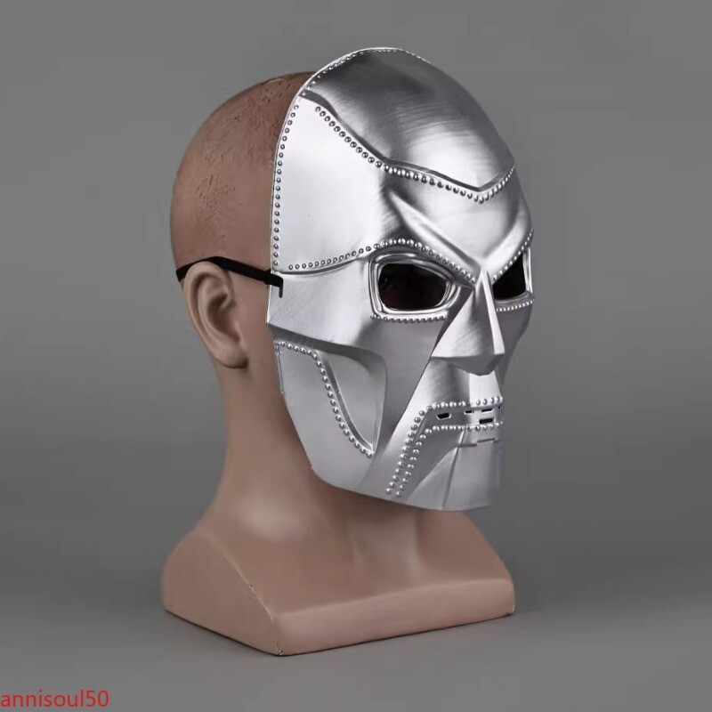 Doctor Doom Mask Marvel Contest Of Champions Halloween Party Cosplay  Plastics