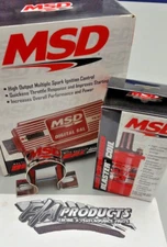 MSD 6AL Ignition Kit Digital Box Blaster 2 Coil Mounting Bracket 6425 8202 8213