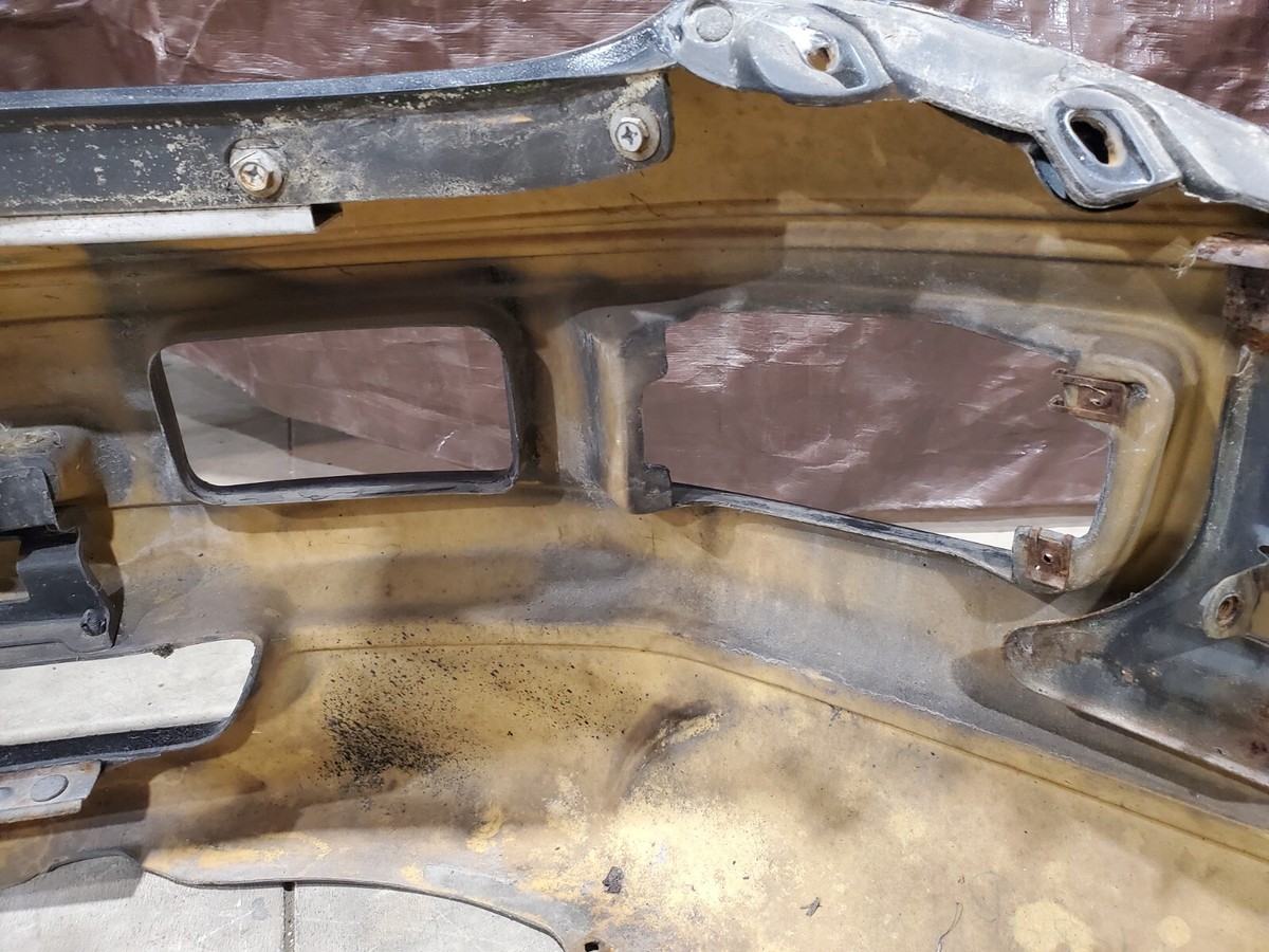 1990-1996 Nissan 300ZX OEM NON Turbo Front Bumper Black | eBay