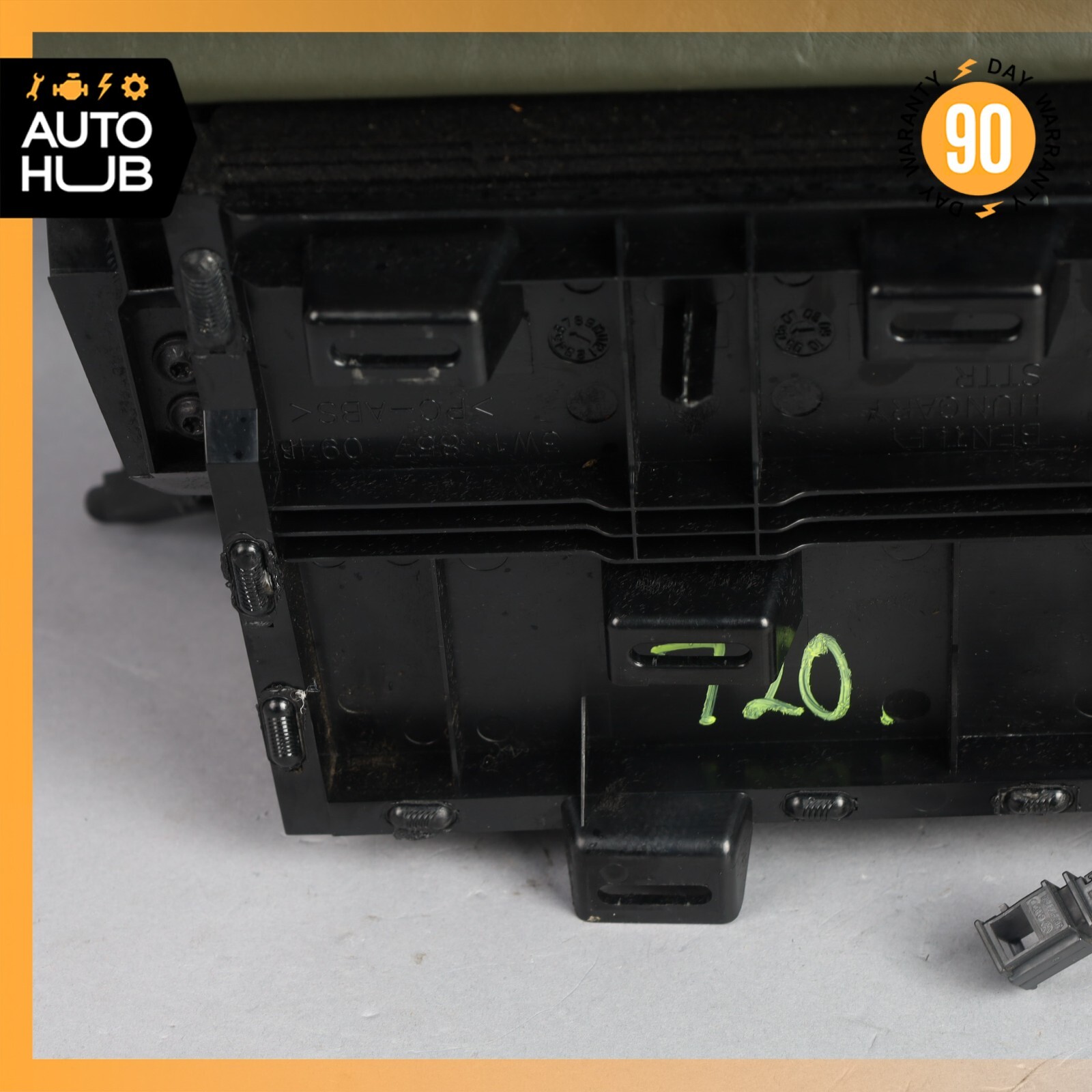 07-18 Bentley Continental GT GTC Dashboard Dash Glove Box Glovebox Green OEM