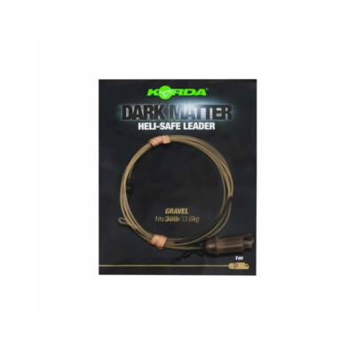 Korda Dark Matter Leader Heli-Safe 30lb 1m Reichweite Karpfenangeln