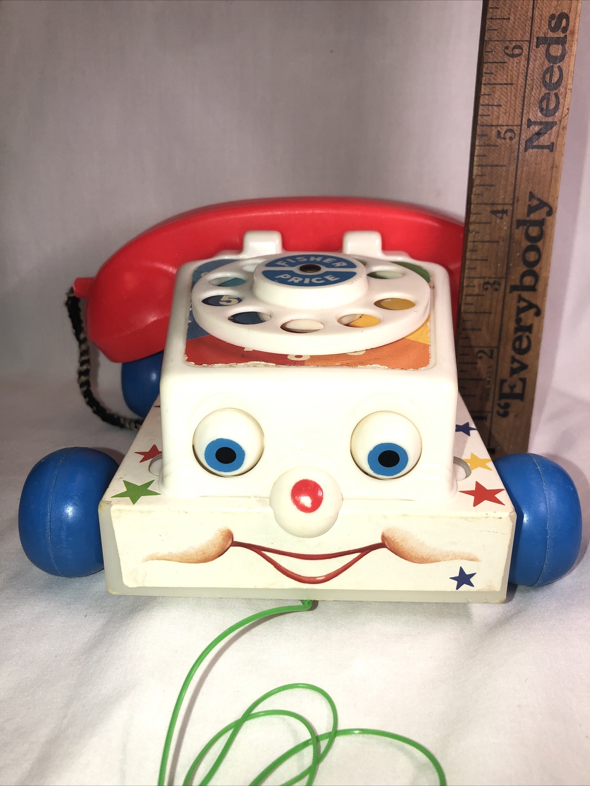 Fisher Price Classics Retro Chatter Telephone Rotary Dial Vintage Toy