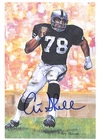 Art Shell Autographed Goal Line Art Card GLAC Raiders PSA/DNA 97159