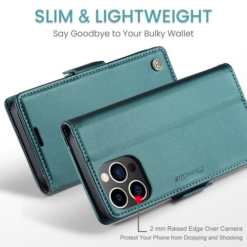 Flip Magnetic Card Wallet Leather Case For iPhone 11 12 13 14 Pro Max XR XS 7 8 - Picture 59 of 77