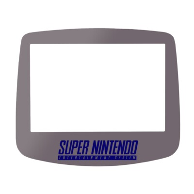 FunnyPlaying Display Scheibe aus gehärtetem Echtglas für Game Boy Advance SNE...