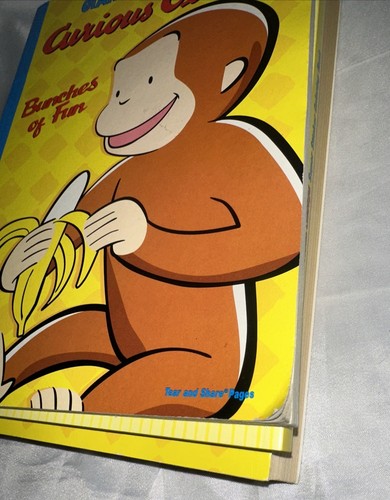 Curious George Giant Coloring Books Lot of 3 Bunches Of Fun 600 Stickers Unused - Picture 13 of 20