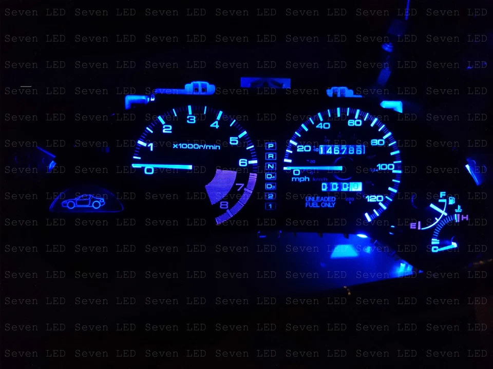 Led Kit For Honda Civic del sol LED Gauge Cluster 93 94 95 96 97 93-97 - Image 2 of 4