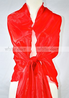78'' Wave Solid Color Shawl Wrap Scarf Wedding Party Tilt Texture Triangle Edge