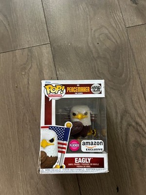 Funko Pop Peacemaker Eagly #1236 Flocked Amazon Exclusive American Flag