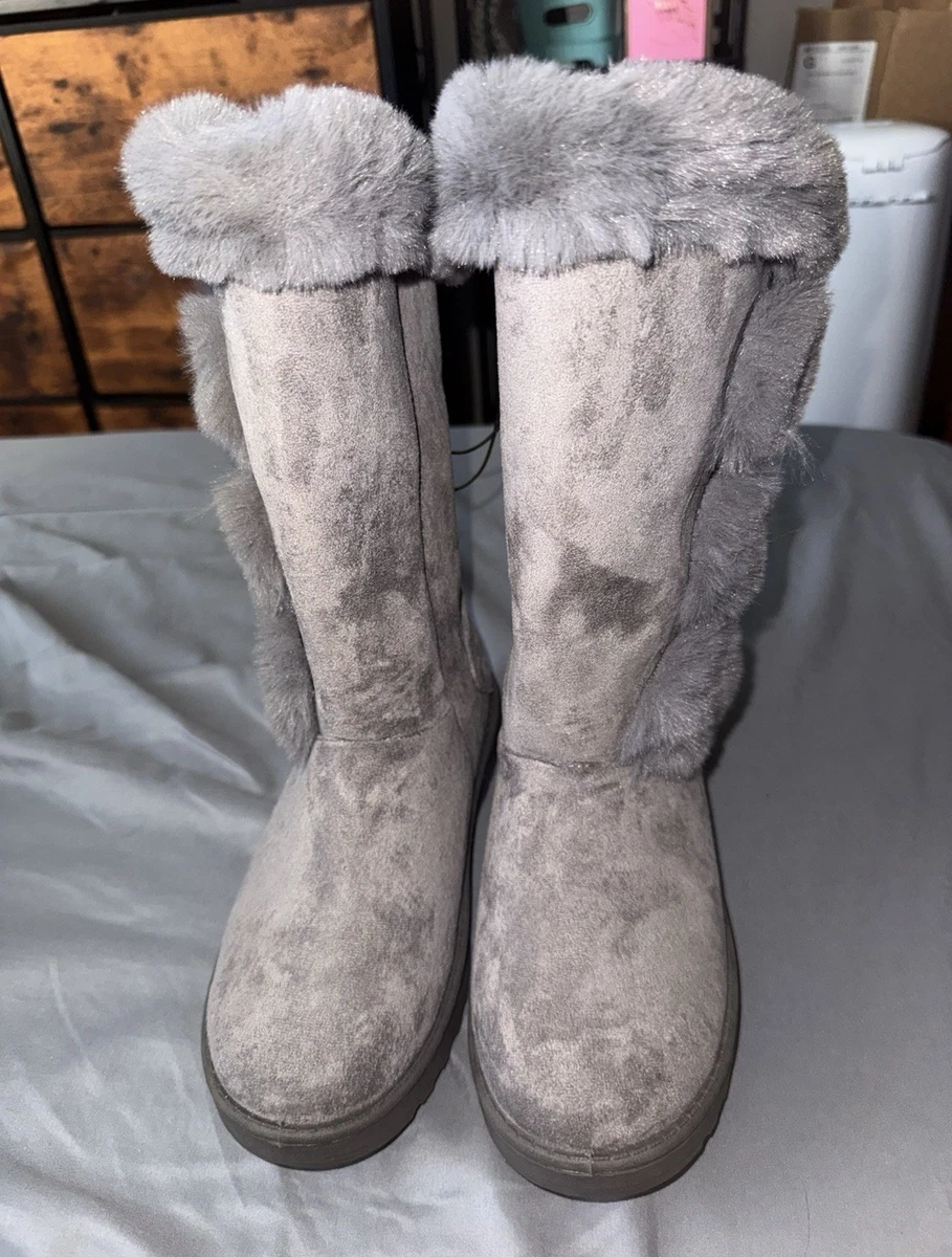 Suede Knee High Boots Gray for Women for sale | eBay Suede Knee High Boots Gray for Women for sale | eBay