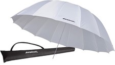 Westcott 4632 7-Feet White Diffusion Parabolic Umbrella