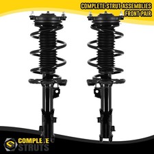 Front Pair Complete Strut Coil Spring Assemblies For 2019-2021 Kia Forte Front Pair Complete Strut Coil Spring Assemblies For 2019-2021 Kia Forte