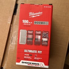 Milwaukee Shockwave Impact Duty Driver Bit Set 100Pc 48-32-5150