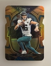 Trevor Lawrence 2022 Panini Select Concourse #41 Bronze Prizm Die-Cut/149 B#-77