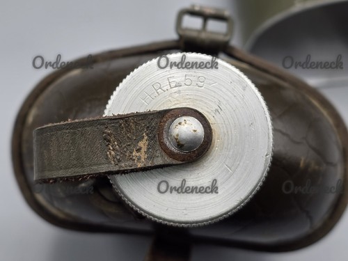 EARLY GERMAN ARMY - CANTEEN - FROM 1959 WITH PLASTIC / WOOD COATING - RARE! - Picture 12 of 16