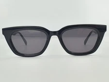 Gentle Monster Hue Sunglasses Black Rectangular Acetate