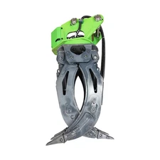 Hydraulic Excavator Rotating Log Grapple Bucket Attachment Claw 5-10 Ton
