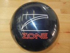 NIB 15# Brunswick Danger Zone Black Solid Bowling Ball 15.3/2-3" Pin/2.70oz TW