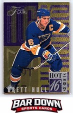1994-95 Flair #4 Brett Hull Hot Numbers