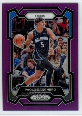 2023-24 Panini Prizm Purple Prizm /99 Paolo Banchero #100 1s2h