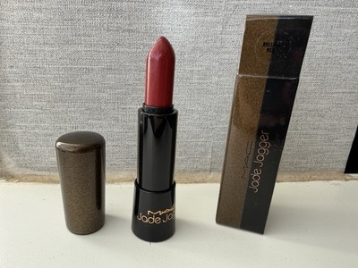 NIB MAC Jade Jagger Mineralize Rich Lipstick ROLLING RED Limited Edition Rare