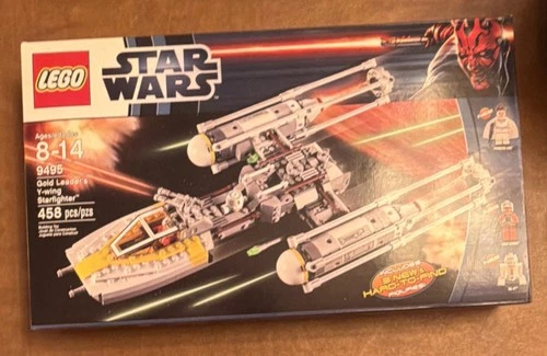 LEGO Star Wars Gold Leader's Y-wing Starfighter Set 9495, 458 Pieces, Ages 8-14