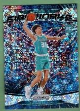 2024-25 Panini Prizm Tidjane Salaun Fireworks Fast Break RC #7 Hornets