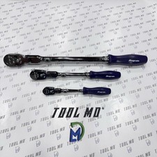 Snap-on Tools Usa Rare Dark Purple Locking Flex-head Ratchet Set Fhxd80a Shxd80b Snap-on Tools Usa Rare Dark Purple Locking Flex-head Ratchet Set Fhxd80a Shxd80b