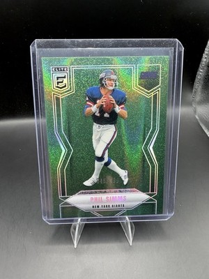 2025 Donruss Elite Football Phil Simms Green  /499 NY Giants Legend 