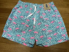 Chubbies Domingo Flamingos Swim Trunks 5.5 Inseam Mens M MED 109201-023 NWT