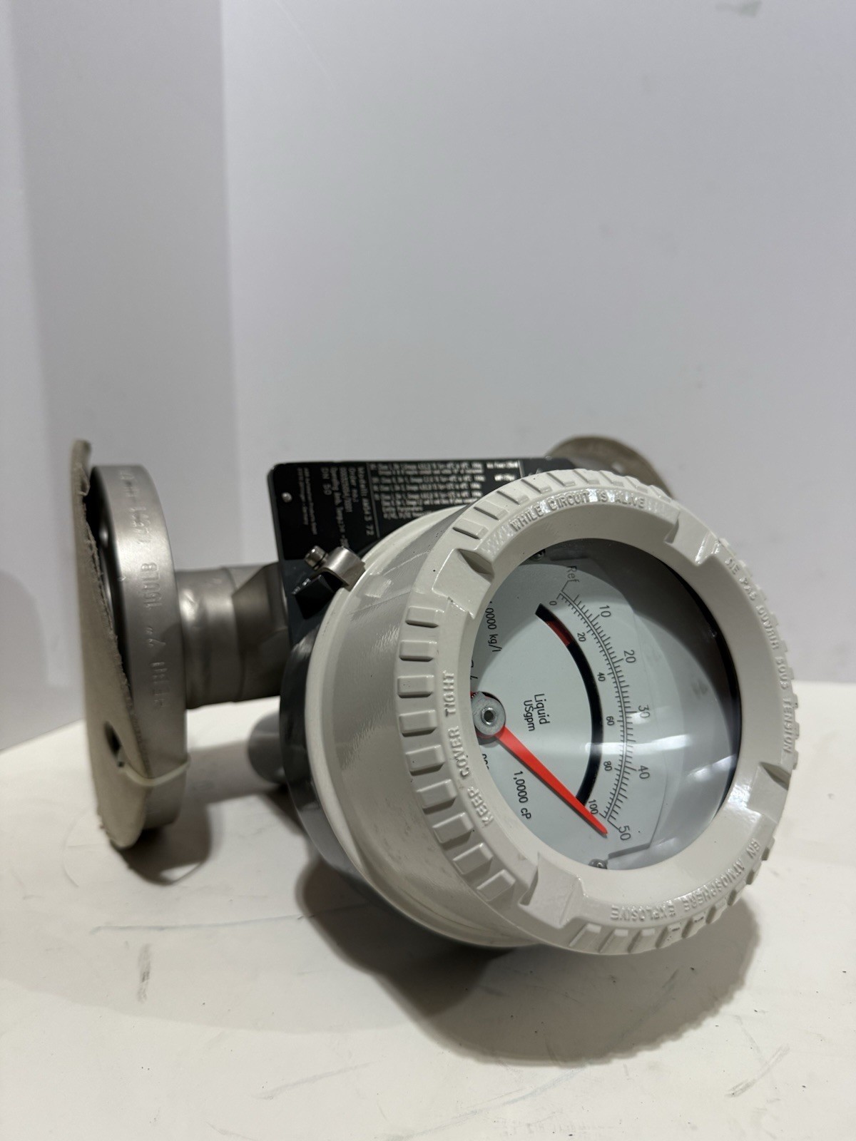 ABB AM543 72 Armored Variable Area Flowmeter With 2” Flange Ends NEW NO BOX