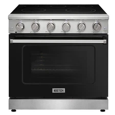 KOSTCH 36" Electric Range with 6.0 Cu. Ft. Convection Oven, 5-Burner Cooktop