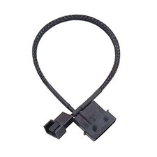 4-Pin Molex to 3 Pin / 4 Pin PC Case Fan Power Adapter Cable 10.6    27cm 1 to 1