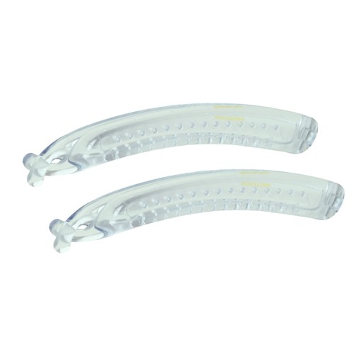 Parcelona French Small 3.75” Cellulose Set of 2 Banana Hair Clips for Women - Picture 26 of 30