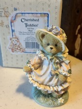 Cherished Teddies 1994 103764 Hope Our Love Is Ever Blooming With Box