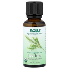 Now Foods Organic Essential Oils Tea Tree 1 fl oz 30 ml Organic