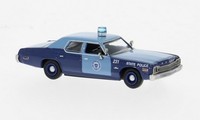 1:87 Brekina Plast Dodge Monaco 1974 Massachusetts State Police BRE18156 Modellb
