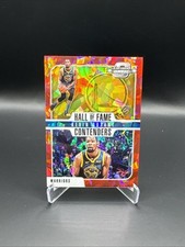 2018 Panini Contenders Optic Hall of Fame Red Cracked Ice Prizm Kevin Durant