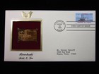 22K Gold Stamp Robert E Lee Riverboats Steamboat 1996 1st Day Cover Postal — photo 1