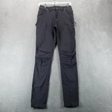 RVRC Revolution Race Pants Womens S Gray Skinny Trekking Hiking Zip Pockets