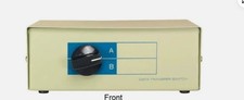 2 Way Data Transfer Switch Box VGA OUPUT