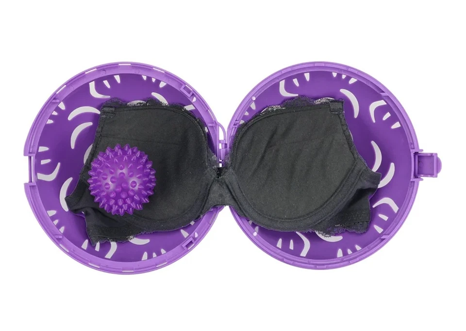 Nuevo kit de lavado de sujetador de criada con bolsa de lencería y bola de fregar Foto 3 de 4