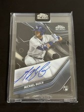 Topps autograph card MICHAEL BUSCH